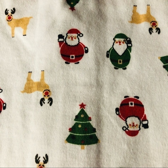 LEVERET - UNISEZ BABY CHRISTMAS ZIPPERED ONSIE NWT - Picture 4 of 9